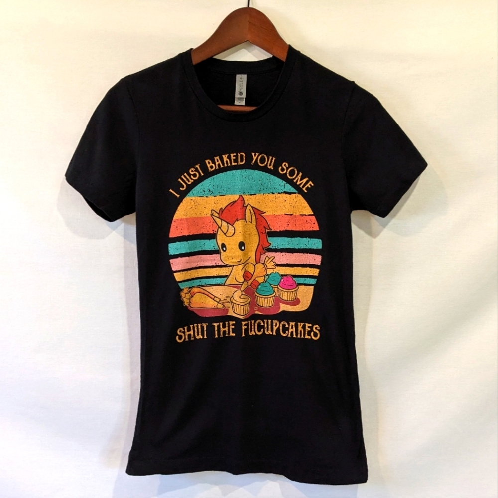 Next Level Apparel 100% Cotton Sarcastic Graphic Tshirt Size Small